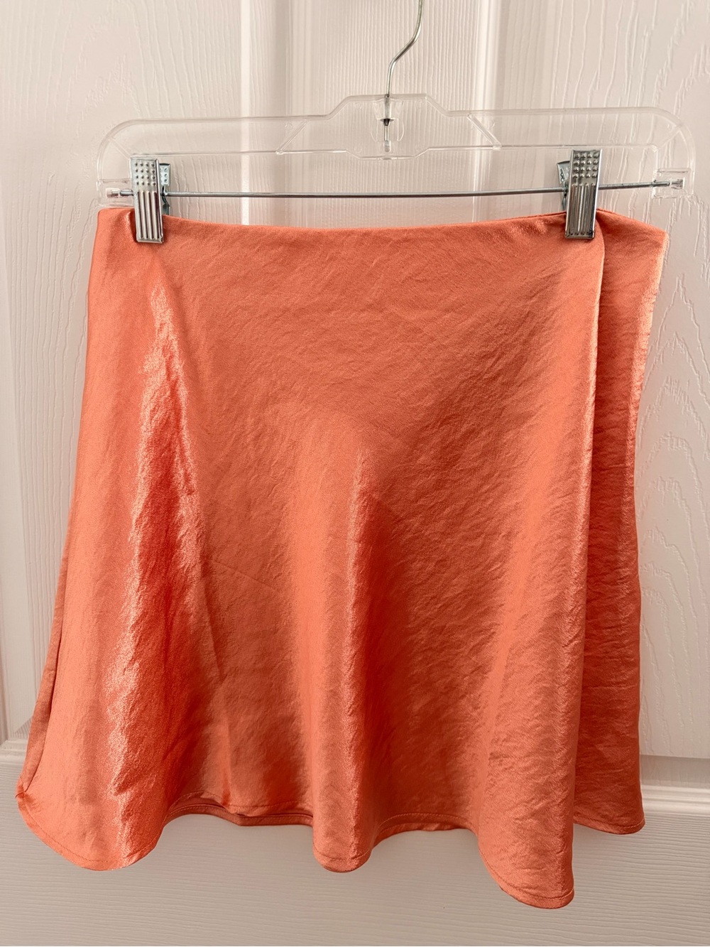 Double Zero Coral Mini Skirt ~ Size Medium